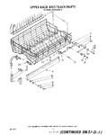 Diagram for 11 - Upper Rack And Track