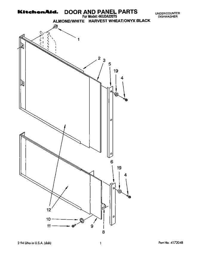 Diagram for 4KUDA220T5