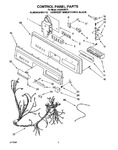 Diagram for 03 - Control Panel, Lit/optional