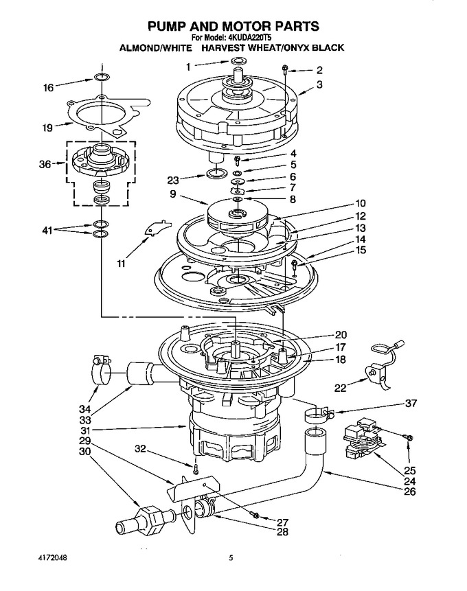 Diagram for 4KUDA220T5