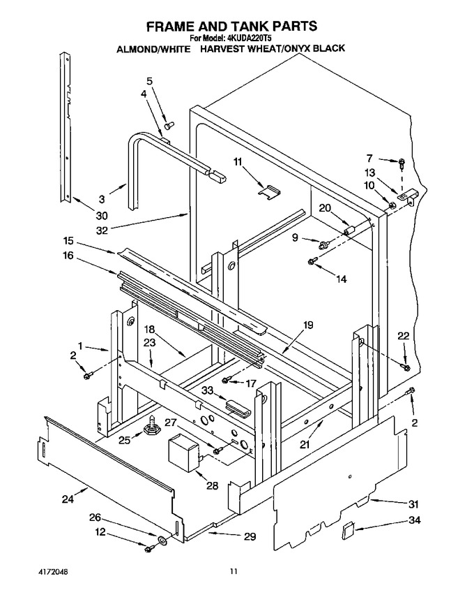 Diagram for 4KUDA220T5