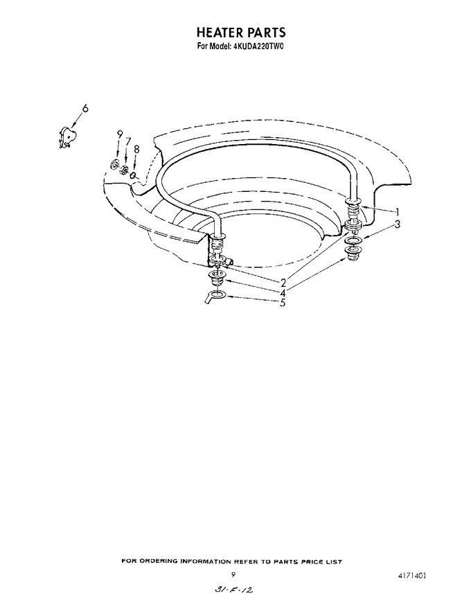 Diagram for 4KUDA220TW0