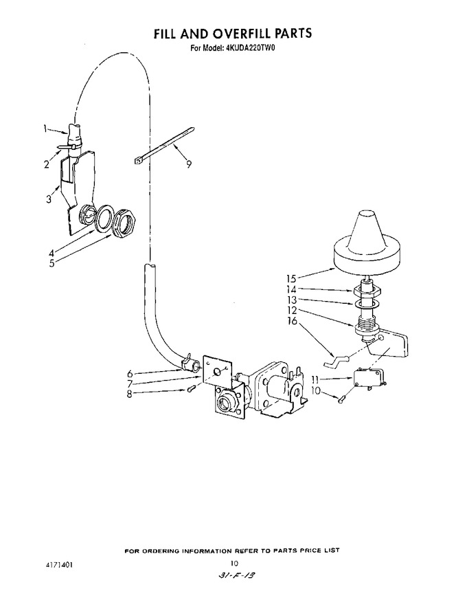 Diagram for 4KUDA220TW0
