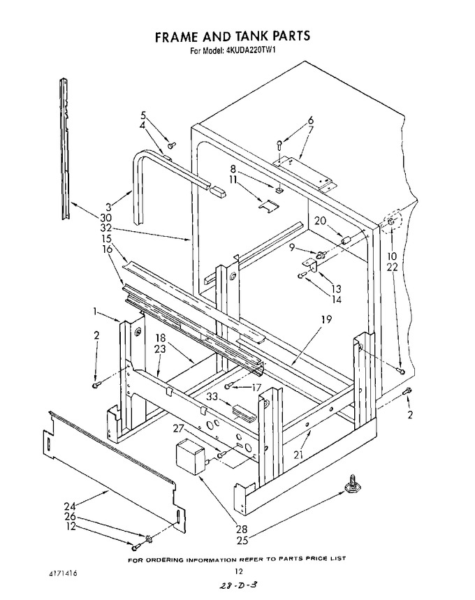 Diagram for 4KUDA220TW1