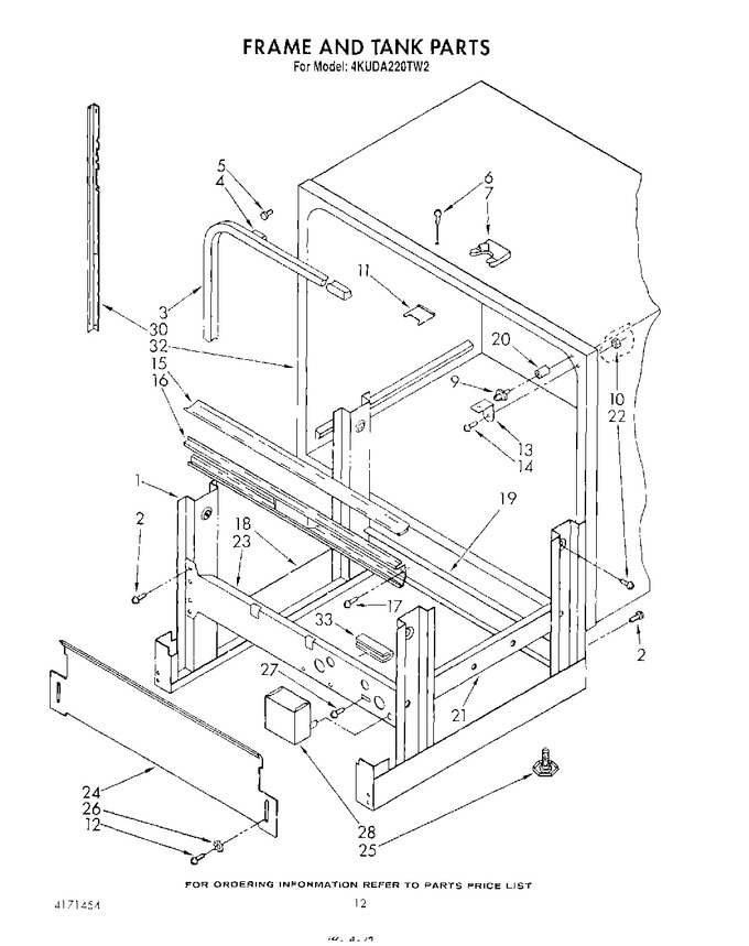 Diagram for 4KUDA220TW2