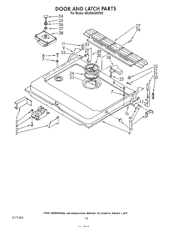 Diagram for 4KUDA220TW2