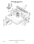 Diagram for 13 - Door And Latch