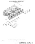 Diagram for 11 - Upper Rack And Track