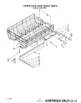 Diagram for 11 - Upper Rack And Track