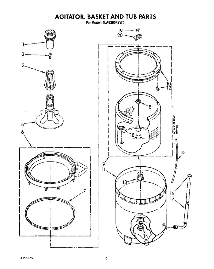 Diagram for 4LA6300XYN0