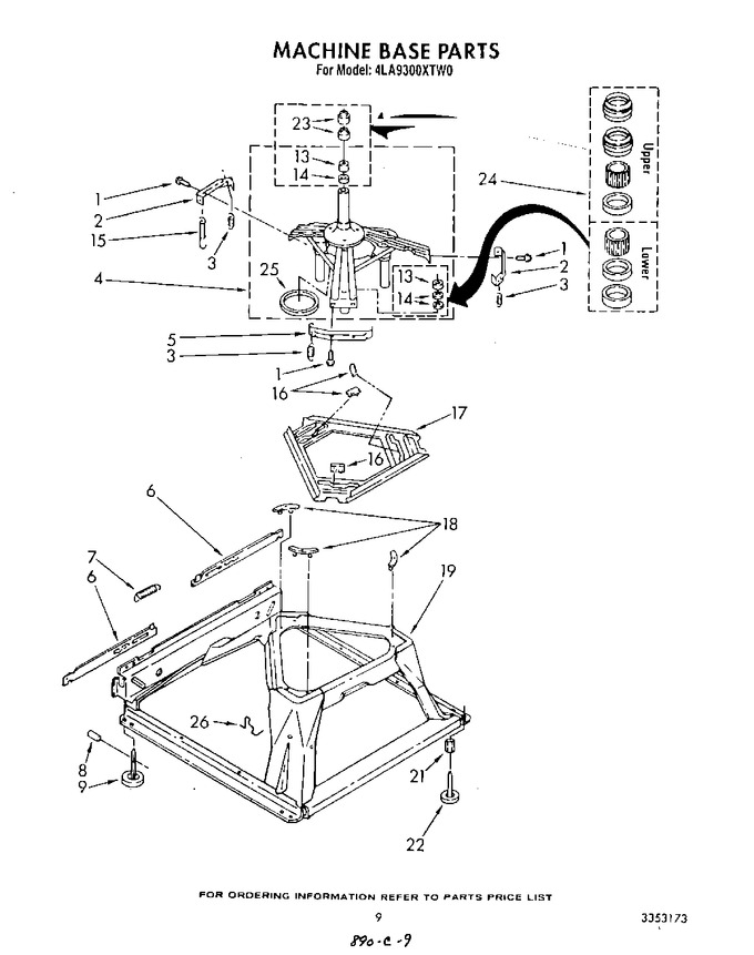 Diagram for 4LA9300XTW0