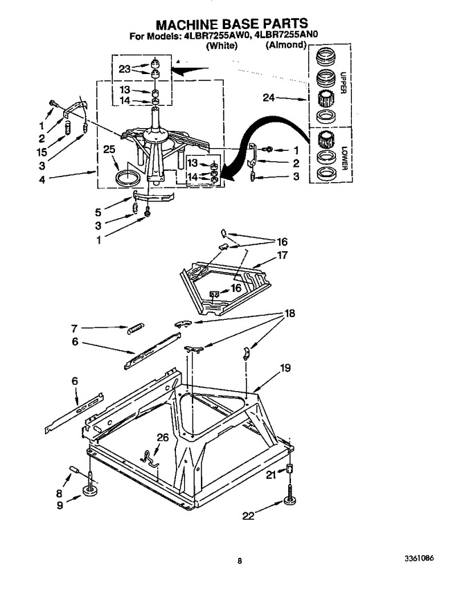 Diagram for 4LBR7255AN0