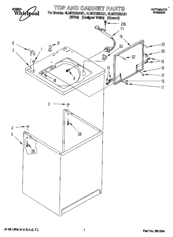 Diagram for 4LBR7255AQ1