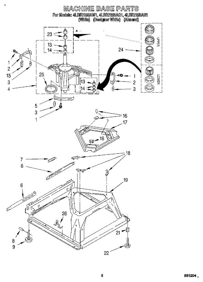 Diagram for 4LBR7255AQ1
