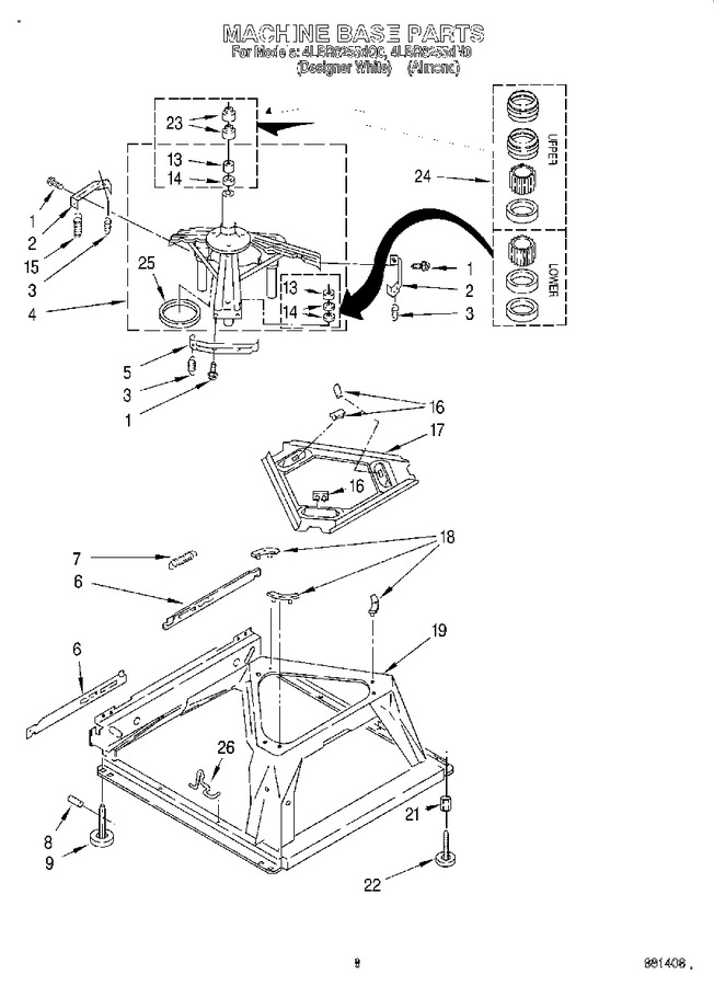 Diagram for 4LBR8255DN0
