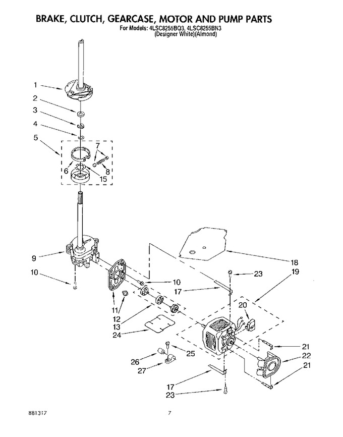 Diagram for 4LSC8255BQ3