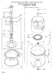 Diagram for 03 - Agitator, Basket And Tub