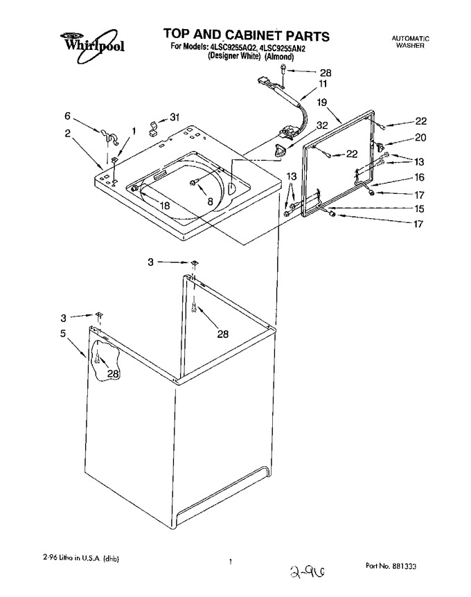 Diagram for 4LSC9255AN2