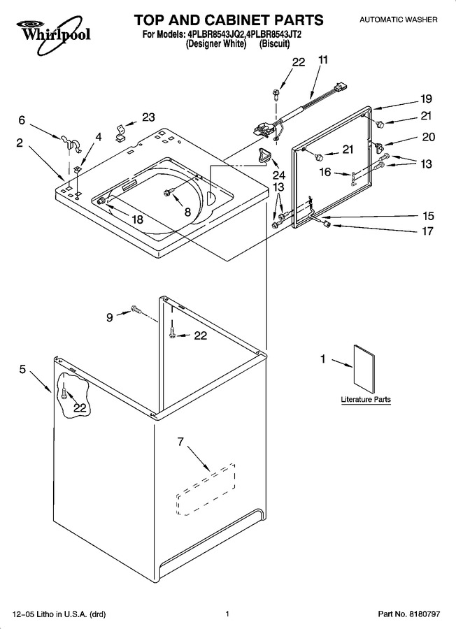 Diagram for 4PLBR8543JQ2