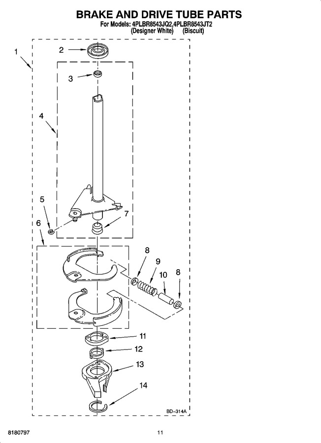 Diagram for 4PLBR8543JQ2