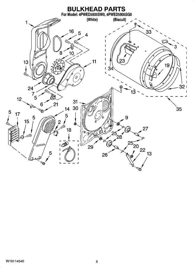 Diagram for 4PWED5905SG0