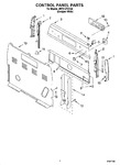 Diagram for 02 - Control Panel Parts