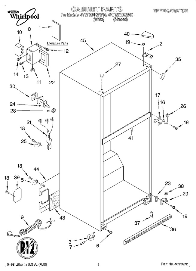Diagram for 4VET20NKGW00