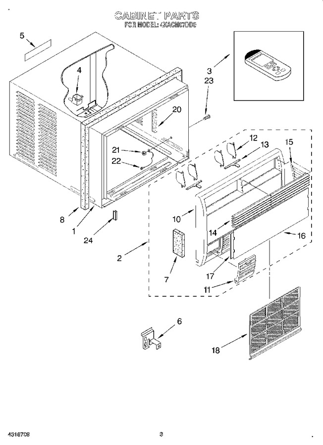 Diagram for 4XACM07DD0