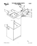 Diagram for 01 - Top And Cabinet, Lit/optional