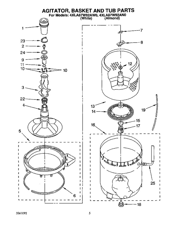 Diagram for 4XLA87W92AN0