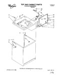 Diagram for 01 - Top And Cabinet