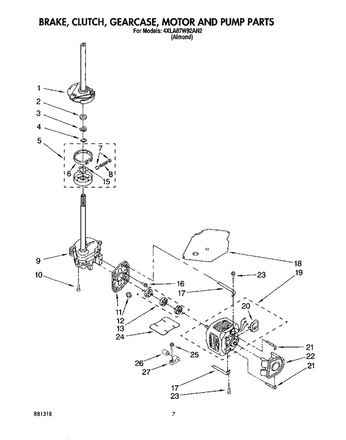 Diagram for 4XLA87W92AN2