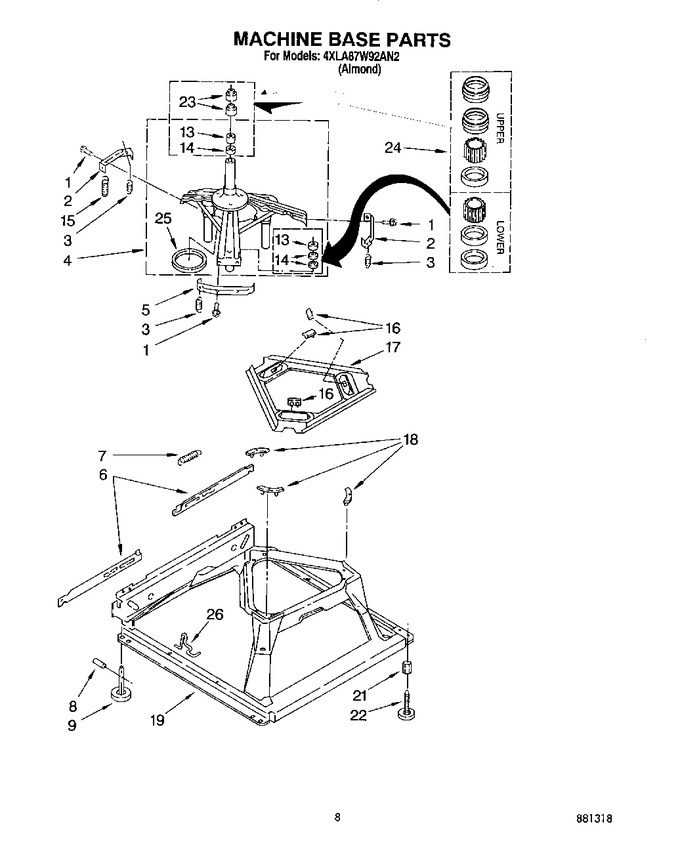 Diagram for 4XLA87W92AN2