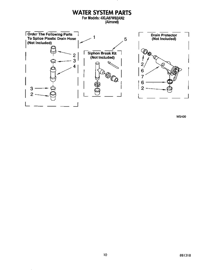Diagram for 4XLA87W92AN2