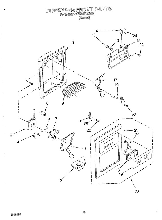 Diagram for 4YED22PQFN02