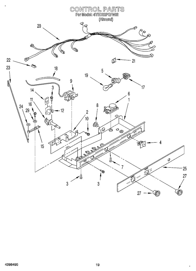 Diagram for 4YED22PQFN02