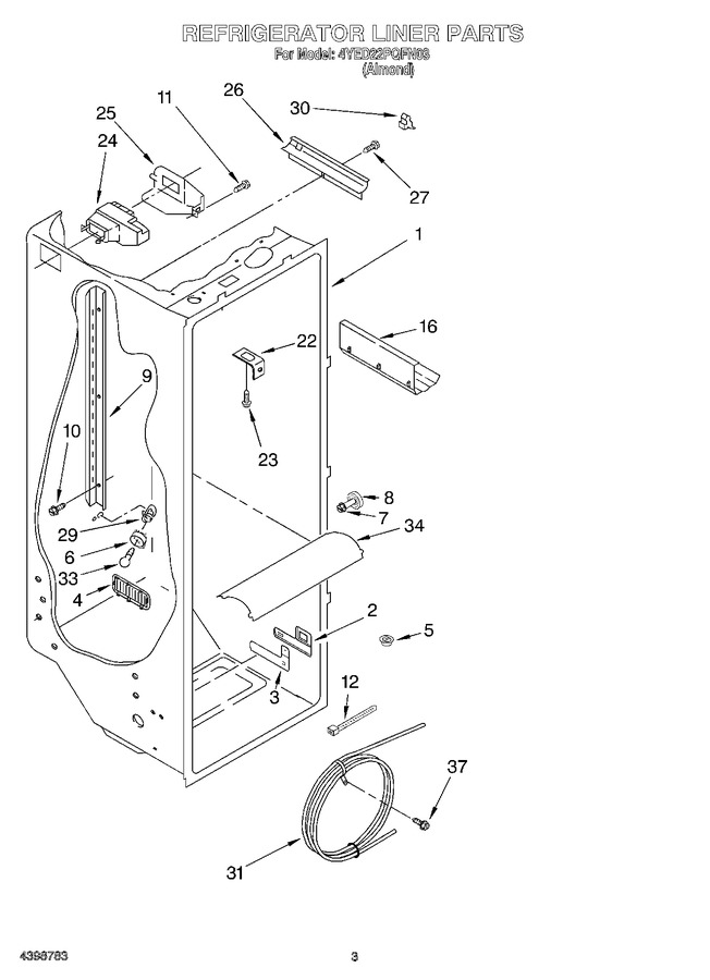 Diagram for 4YED22PQFN03