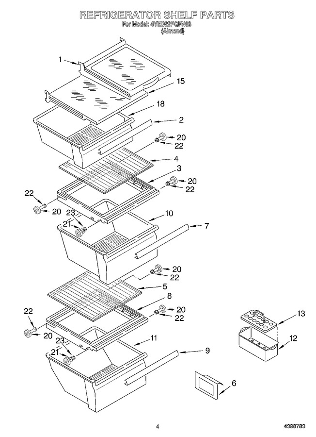 Diagram for 4YED22PQFN03