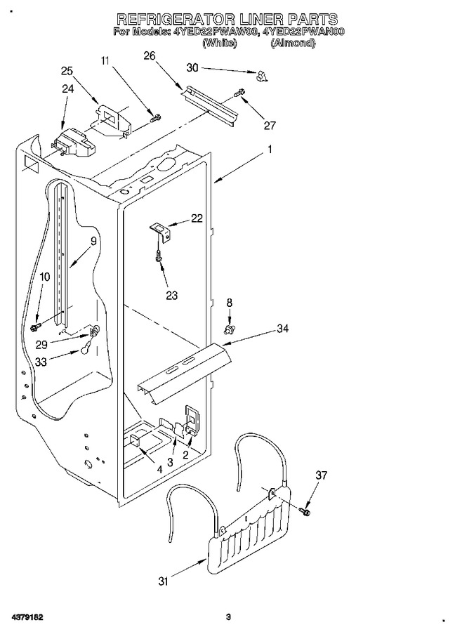 Diagram for 4YED22PWAN00