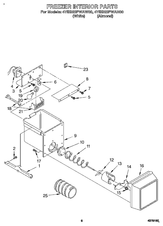 Diagram for 4YED22PWAN00