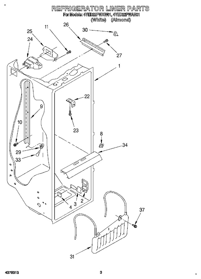 Diagram for 4YED22PWAW01