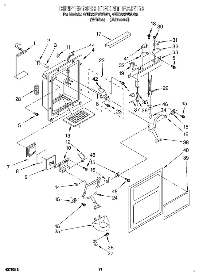 Diagram for 4YED22PWAN01