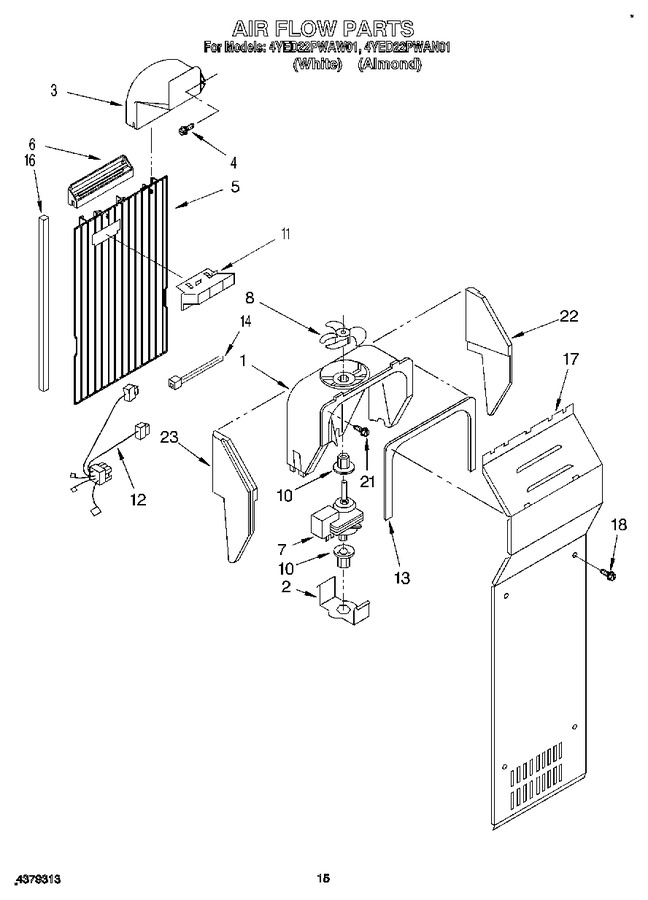 Diagram for 4YED22PWAW01