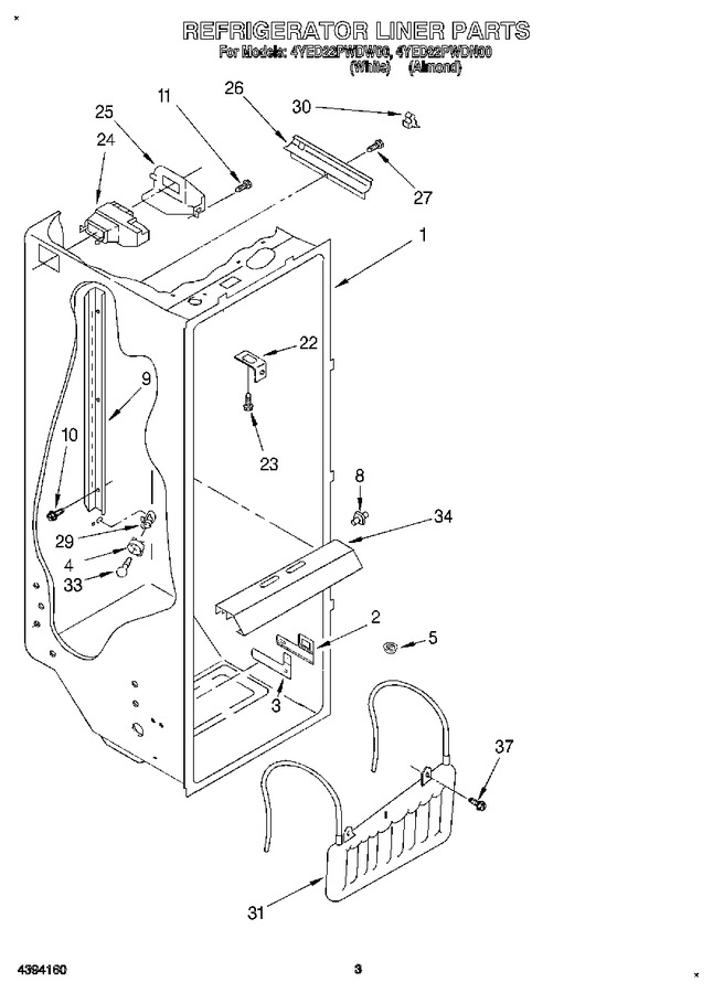 Diagram for 4YED22PWDW00