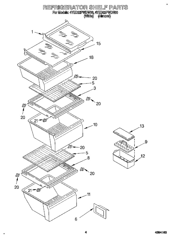 Diagram for 4YED22PWDN00