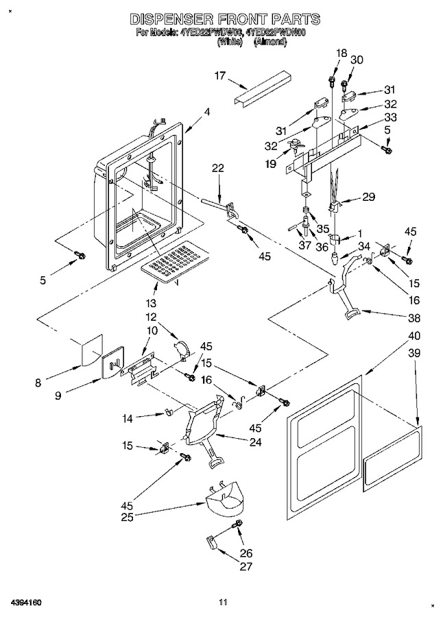 Diagram for 4YED22PWDW00