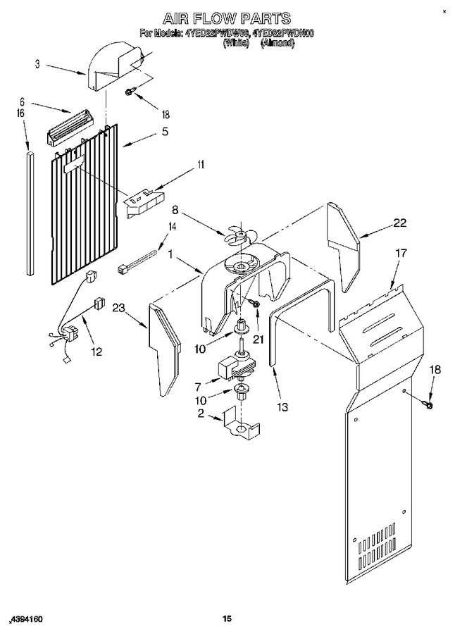 Diagram for 4YED22PWDN00