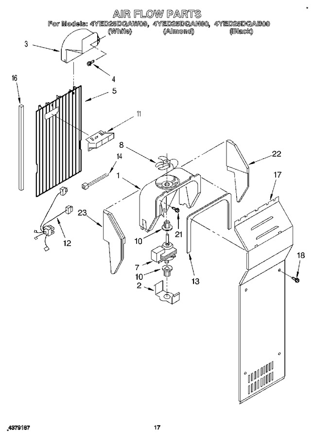 Diagram for 4YED25DQAW00