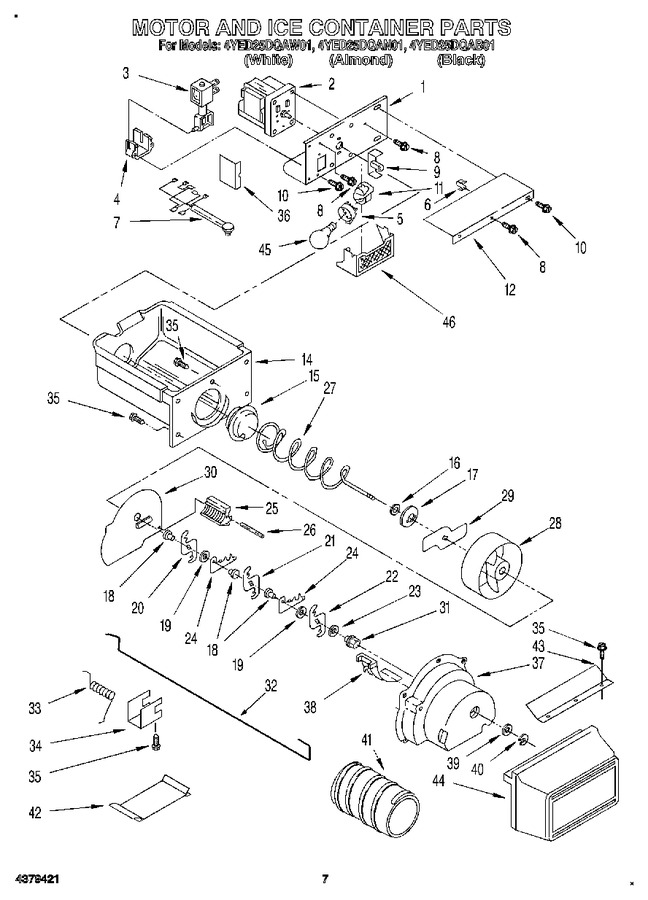 Diagram for 4YED25DQAB01