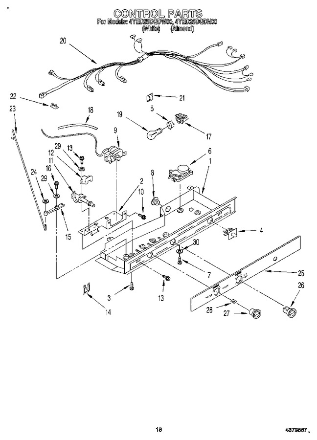Diagram for 4YED25DQDW00